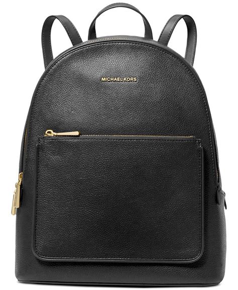 MICHAEL Michael Kors Adina Large Leather Backpack 